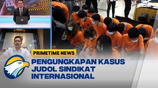 Polres Jakbar Berhasil Ungkap Kasus Judol Sindikat Internasional  PRIMETIMENEWS [upl. by Tally]