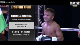 NT Lalbiakkima vs Kumsahwat IBA Intercontinental Title  LPS  Marine Pro Boxing 27th Nov 2021 [upl. by Kent]