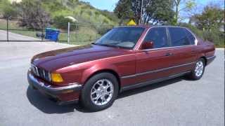 1994 BMW 740iL E38 E32 Sedan 40L V8 7 Series Bimmer 2 Owner Big Body 750iL 740i 750 iL Long [upl. by Umberto]