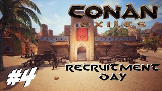 Conan Exiles 30  Two OP Spots for Thralls  Age of Sorcery 4 [upl. by Ahsenyl]