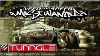 Tutorial como jugar online NFSMW via Tunngle  Gameplay [upl. by Nemzzaj]