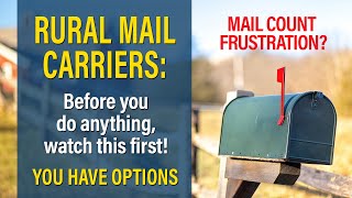 USPS Rural Mail Carriers are Stunned Asking what do we do now [upl. by Budworth]