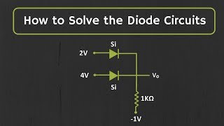 How to Solve the Diode Circuits Explained with Examples [upl. by Khalid]