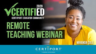 CERTIFIED Educator Community Training Remote Teaching [upl. by Palmore]