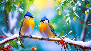 Bird Paradise 🏞️ Tranquil Garden with Singing Birds 🎶 Stress Relief amp Inner Peace🕊️Colorful Birds 1 [upl. by Aurelie]