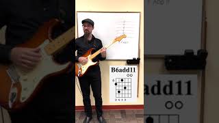 Fancy Chord Of The Week B6add11 [upl. by Aihsekat]