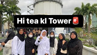 Hi tea at Kl tower☕️ [upl. by Drislane400]