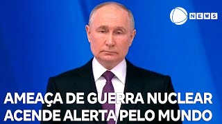 Ameaça de guerra nuclear acende alerta [upl. by Frodin792]