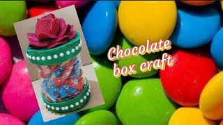 Beautiful Chocolate Box Craft  DIY Gift Box [upl. by Duwad]