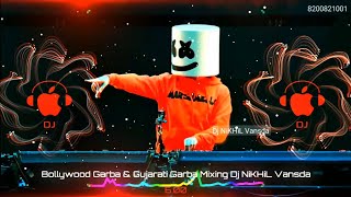 New Bollywood Garba 2024  Non Stop Garba Mixing  Dj NiKHiL Vansda Part1 bollywoodsongs [upl. by Casilde]