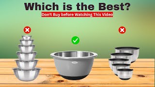 Top 5 Best Mixing Bowls of 2023 [upl. by Nyliahs975]