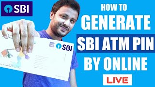 SBI ATM Pin Generate Online  SBI ATM Pin Generation Kaise Kare  SBI New ATM Card Activation [upl. by Eceirtal]