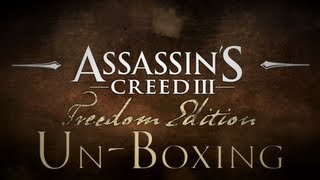 Assassins Creed III Freedom Edition  Unboxing [upl. by Larrie]