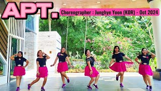 APT  Line Dance  Demo by Astri amp Happy Beauty LD Class [upl. by Mateya211]