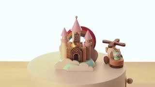 Wooderful Life Happy Clouds Castle Musical Box [upl. by Hy52]