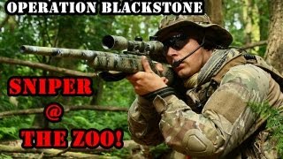 Airsoft Skirmish  quotSNIPER  The Zooquot  The Zoo  Operation Blackstone HD [upl. by Leonora]