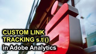 Adobe Analytics CUSTOM LINK TRACKING 2018  Sparkasse Audit [upl. by Stalker]