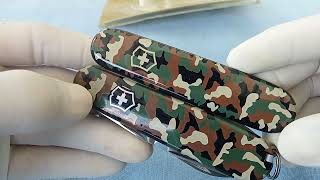 VICTORINOX TINKER CAMO SWISS ARMY BRANDS BLISTER DE COLECCION [upl. by Prentiss]