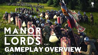 MANOR LORDS Official Gameplay Overview Trailer 2024  HD [upl. by Esekram616]