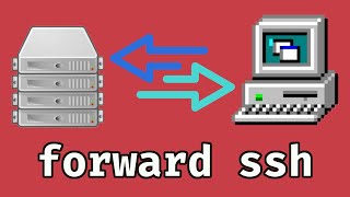 Port forwarding over ssh [upl. by Ahselef]