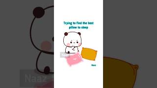 Best pillow ever 😴 Bubu Dudu Funny video 😂♥️ [upl. by Ahsurej]