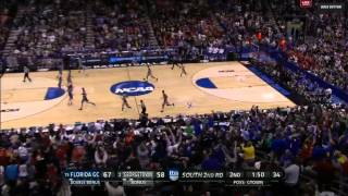 Florida Gulf Coasts Chase Fielers alleyoop against Georgetown [upl. by Eachelle455]