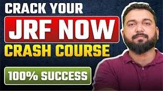 Do You Want To Crack JRF With 100 Guarantee  Start Your Preparation Now  Crash Course Announced [upl. by Sager]