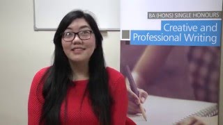 Students talk about Creative and Professional Writing at CCCU [upl. by Netniuq415]