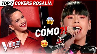 Covers INESPERADAS de ROSALÍA en La Voz [upl. by Noirda877]