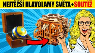 TOP 5 nejtěžších HLAVOLAMŮ SVĚTA  SOUTĚŽ [upl. by Crescin245]