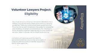 Programs of Legal Services of Long Island 091724 Volunteer Lawyers Project and Nassau CLHP [upl. by Aseen]