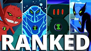 Every ALIEN from Ben 10 Ultimate Alien RANKED  WORST to BEST [upl. by Gordan100]