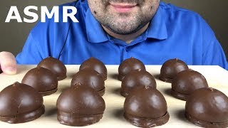 ASMR CHOCOLATE COVERED MARSHMALLOWS CAKES Soft Eating Sounds Mukbang NO TALKING [upl. by Ettenaej223]