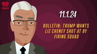 BULLETIN TRUMP WANTS LIZ CHENEY SHOT AT BY FIRING SQUAD  11124  Countdown with Keith Olbermann [upl. by Lawlor]