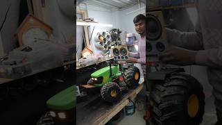 Making rc John Deere tractor  bluetooth dj system 👑👑rkg [upl. by Adliwa]