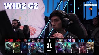 100 vs C9  Week 1 Day 2 S14 LCS Spring 2024  100 Thieves vs Cloud 9 W1D2 Full Game [upl. by Pedroza]