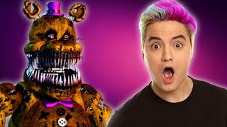 FNAF FELIPE NETO JOGANDO FNAF 4 ANALISANDO SE ELE JOGA BEM OU NÃO  HUEstation [upl. by Nodnarbal]