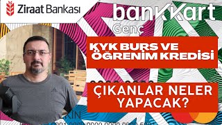 KYK BURS VE ÖĞRENİM KREDİSİ ÇIKANLAR NELER YAPACAKLAR GSB BURS [upl. by Bibbie]