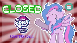 CLOSED MLP Audio Drama Casting Call  quotCorrupted Consequencesquot Ep4 [upl. by Aneerb949]