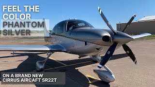 4 Blade Composite Prop  Up Close with PHANTOM SILVER on a 2020 Cirrus SR22T [upl. by Woll]