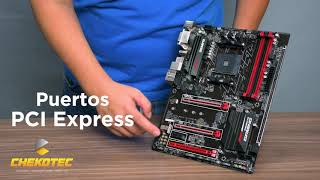 TARJETA MADRE GIGABYTE AB350  GAMING 3  UNBOXING [upl. by Eletnahs]