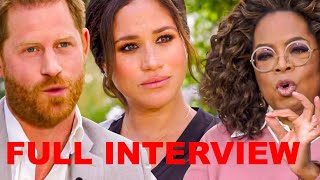 OPRAH FULL INTERVIEW MEGHAN and HARRY  CBS OPRAH FULL INTERVIEW Meghan MEGHAN MARKLE [upl. by Muns679]