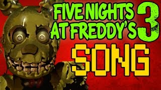 Five Nights At Freddys 3 Song quotFollow Mequot FNAF Official Lyric Video [upl. by Ynaffad341]