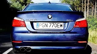 BMW Alpina B5S E60 acceleration sound and flyby [upl. by Derdlim]