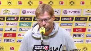 Die Pressekonferenz nach dem Spiel BVB  VfB Stuttgart 22  BVB [upl. by Desi]