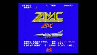 MSX Zanac EX Saccopharynx 자낙 풀플레이 [upl. by Alexandria407]