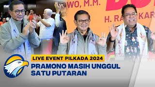 UPDATE PramDoel Menang Satu Putaran Unggul 5006 [upl. by Demah]