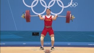 Li Xueying Wins Womens 58kg Weightlifting Gold  London 2012 Olympics [upl. by Bernete]