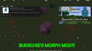 Budschies Morph Mod Minecraft Mods Showcase😱 by budschie [upl. by Htnnek]