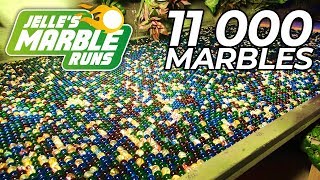 INCREDIBLE Marble Run Machine with 11000 Marbles [upl. by Theis750]